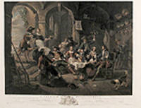 A Flemish Entertainment. From the Original Picture, Painted by Van Harp, In the Collection of the Right Honourable the Earl of Bute