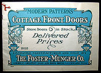 MODERN PATTERNS. COTTAGE FRONT DOORS