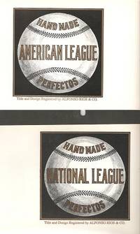 HAND MADE AMERICAN LEAGUE PERFECTOS  [and]  HAND MADE NATIONAL LEAGUE PERFECTOS: