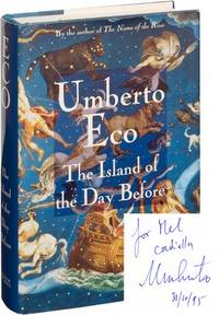 The Island Of The Day Before (First Edition, inscribed to Mel Gussow)