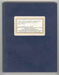 THE VAPOR PHASE OXIDATION OF N-BUTANE IN A FLOW REACTOR A Thesis  Presented to the Faculty of the Graduate School of Cornell University  for the Degree of Doctor of Philosophy