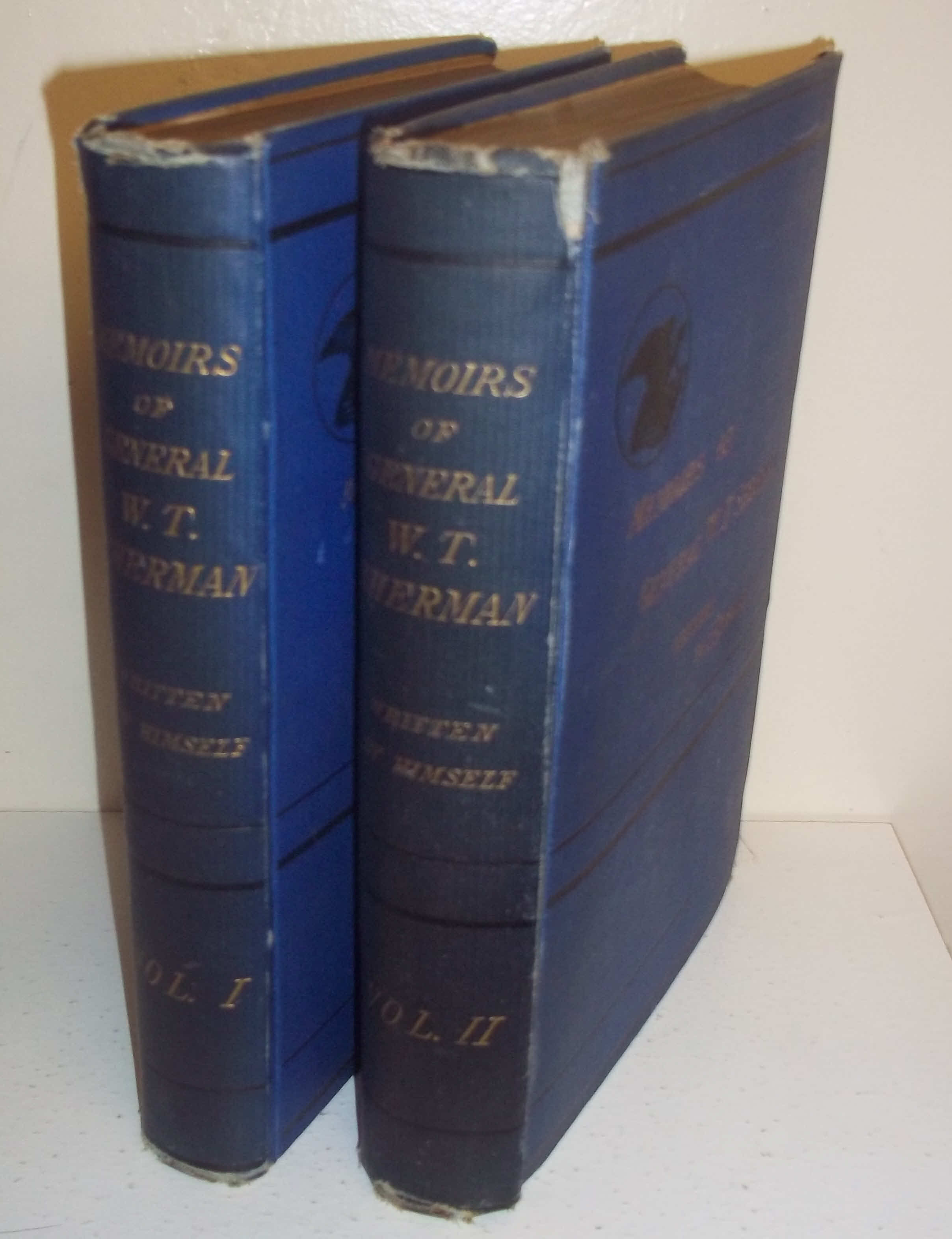 1875 Memoirs of General William T. Sherman 2 Vol 1st Ed 1875 Memoirs of General William T. Sherman 2 Vol 1st Ed