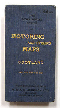 JOHNSTON'S TOURING AND MOTORING MAP OF SCOTLAND. SHOWING THE MAIN ROADS, STEAMER ROUTES, RAILWAYS AND PUBLIC GOLF COURSES