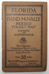 RAND McNALLY STANDARD MAP OF FLORIDA
