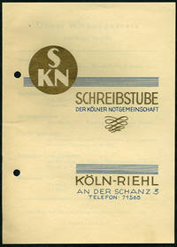 SKN. Schreibstube der Kolner Notgemeinschaft