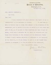 An Early Letter With A Governmental Reference To Alaska Just Fourteen Years After It Was Purchased