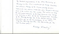 Signed tribute to Steinway & Sons. New York: 1953