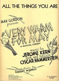 Sheet music (1) from this Broadway show.  Song:  All The Things You Are