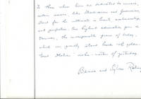 Signed tribute to Steinway & Sons. New York: 1953