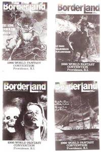 Borderland Dark Fantasy, Promotional Giveaways for the 1986 World Fantasy Convention in Providence Rhode Island ---4 4 Booklet Notepads