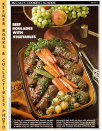McCall's Cooking School Recipe Card: Meat 4 - Beef Roulades With  Vegetables (Replacement McCall's Recipage or Recipe Card For 3-Ring  Binders)