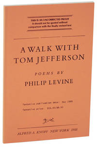 A Walk With Tom Jefferson (Uncorrected Proof)