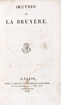 Oeuvres de La BruyËre