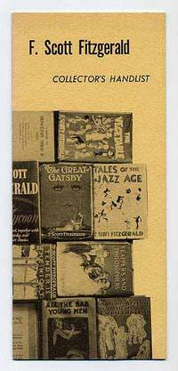 F. Scott Fitzgerald Collector's Handlist