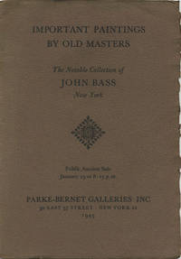 Paintings by Continental masters of the XV-XVII century. January 25, 1945