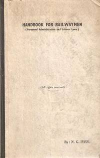 HANDBOOK FOR RAILWAYMEN
