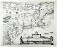 Novi Belgii Nov&aelig;que Angli&aelig; nec non Pennsylvani&aelig; et partis Virgini&aelig; tabula multis in locis emendata