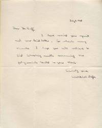 The Mathematician Isador Sheffer Writes To Another “I Hope You Will Continue To Find Interesting Results Concerning The Polynomials”