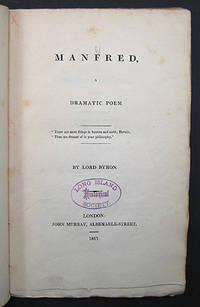MANFRED, A DRAMATIC POEM
