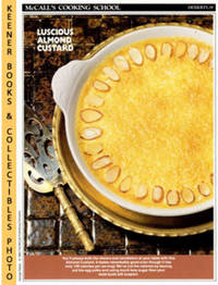 McCall's Cooking School Recipe Card: Desserts 28 - Almond Custard (Replacement McCall's Recipage or Recipe Card For 3-Ring Binders) McCall's Cooking School Recipe Card: Desserts 28 - Almond Custard (Replacement McCall's Recipage or Recipe Card For 3-Ring Binders)