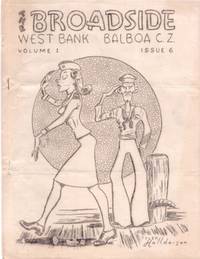 BROADSIDE": West Bank, Balboa, C.Z., Volume I, Issue 6, October 5, 1942 BROADSIDE": West Bank, Balboa, C.Z., Volume I, Issue 6, October 5, 1942