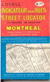 Street Locator of Greater Montreal Street Locator of Greater Montreal