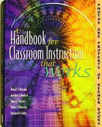A Handbook For Classroom Instruction That Works A Handbook For Classroom Instruction That Works