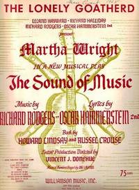 Sheet music (1) from this Broadway show.  Song:  The Lonely Goatherd