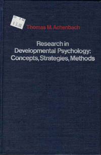 Research in Developmental Psychology: Concepts, Strategies, Methods