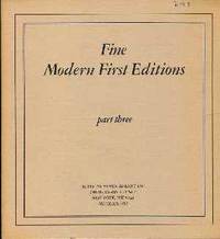 Fine Modern First Editions with Important Autograph Letters & Manuscripts of Ernest Hemingway: The Collection of Jonathan Goodwin of Old Lyme, Connecticut (Sale # 4109B  Part 3)