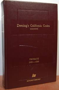 Probate Code Annotated 2400-6399 (Deering's California Codes)