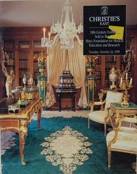 19th Century Furniture Sold To Benefit Mayo Foundation For Medical Education And Research: Tuesday, October 24, 1995