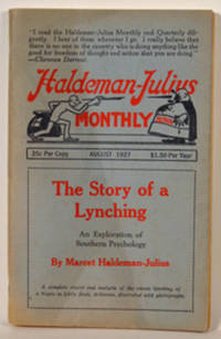The Story of a Lynching, An Exploration of Southern Psychology