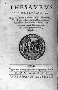 Thesaurus arabico-syro-latinus