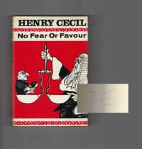 NO FEAR OR FAVOUR. Signed NO FEAR OR FAVOUR. Signed