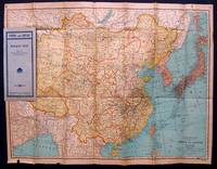 RAND McNALLY STANDARD MAP OF CHINA AND JAPAN
