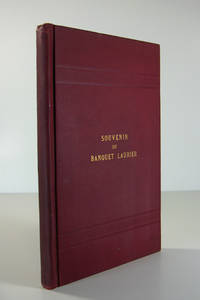 Souvenir du Banquet Laurier, Boston, Mass. Hotel Vendome, Mardi, 17 Novembre 1891