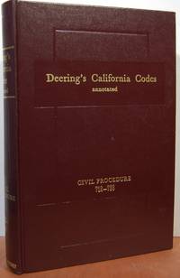 California Civil Procedure Annotated 712-738 (Deering's California Codes)
