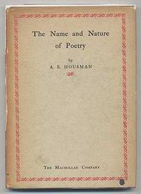 The Name and Nature of Poetry