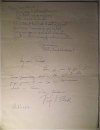 Pearl Buck Handwrites A Note: “I Will Personally Deliver This Gift…To Use For An American Child In Asia”