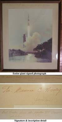 A Giant Apollo 13 Signed Photograph Inscribed To The Quarantine Doctor