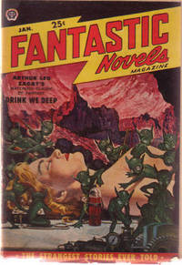 Fantastic Novels, Pulp January 1951,  Volume 4 # 5 ( drink we Deep; The Cats of Ulthar; The Last War )