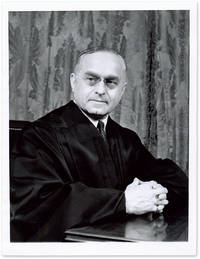 7" x 9" Black-and-White Portrait Photograph of Frankfurter