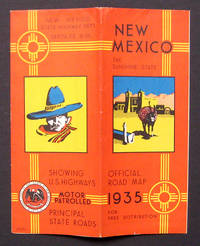NEW MEXICO. THE SUNSHINE STATE. OFFICIAL ROAD MAP. 1935