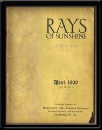 Rays of Sunshine: A Pocket Book of Pep; Volume III, No. 3 (March 1930) Rays of Sunshine: A Pocket Book of Pep; Volume III, No. 3 (March 1930)