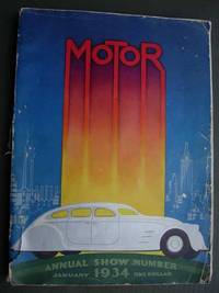 MoToR, The Automotive Business Magazine Annual Show Number, January 1934 MoToR, The Automotive Business Magazine Annual Show Number, January 1934