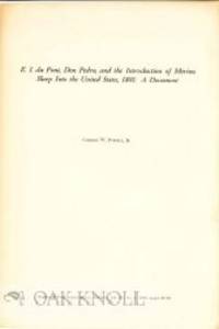 E.I. DU PONT AND THE MERINO MANIA IN DELAWARE 1805-1815. Carroll W. Pursell Jr.