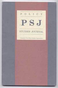 PSJ [P. S. J.]:  Policy Studies Journal, Volume 30, No. 3 (2002); A  Journal of the Policy Studies Organization