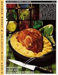 McCall's Cooking School Recipe Card: Meat 5 - Baked Ham And Scalloped  Potatoes (Replacement McCall's Recipage or Recipe Card For 3-Ring Binders)