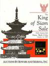 Auction Catalog - The King of Siam Sale in New York City, October 14, 1987 - Auction By Bowers and Merena, Inc